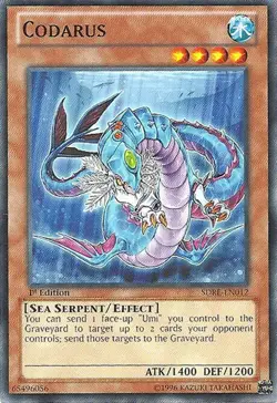 Codarus SDRE-EN012 1st Common Moderate Play Yu-Gi-Oh DNA GAMES - Image 1