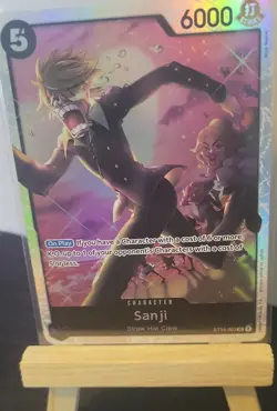 Sanji ST14-003 Starter Deck 14: 3D2Y Foil Promo One Piece TCG CARD NM ENGLISH - Image 1