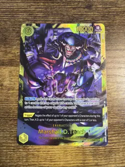 Marshall D. Teach SEC OP16-119 The Time of Battle One Piece TCG - Image 1