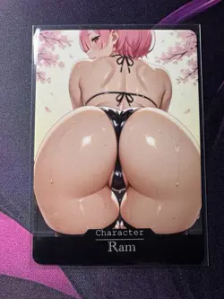 Ram Re Zero ACG Goddess Story Waifu Anime Custom Card - Image 1