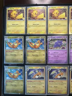 30 Card Pokemon TCG Promo Card Lot - Pikachu, Gengar Rayquaza Psyduck Black Star - Image 2