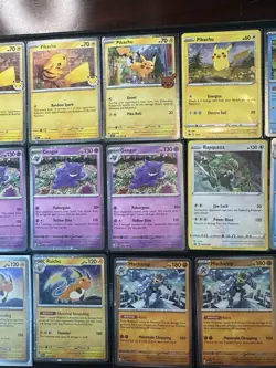 30 Card Pokemon TCG Promo Card Lot - Pikachu, Gengar Rayquaza Psyduck Black Star - Image 3