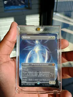 MTG Solitude Textured Foil Borderless Card MH3 Special Guests Edition - Image 1