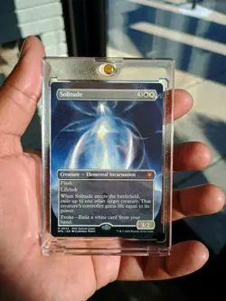 MTG Solitude Textured Foil Borderless Card MH3 Special Guests Edition - Image 2