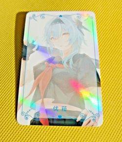 Eula Genshin Waifu Goddess Story Anime Girl holo card - Image 2