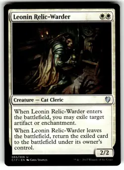 Leonin Relic-Warder Commander 2017 Regular MTG - Image 1