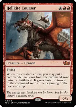 Hellkite Courser 218 M Normal TDC MTG NM - Image 1