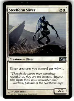 Steelform Sliver Core Set 2014 (M14) Regular MTG LP - Image 1