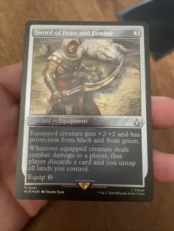 Sword of Feast and Famine (Foil Etched) Universes Beyond: Assassin's Creed Foil - Image 2
