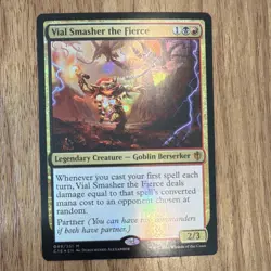 Magic: The Gathering Vial Smasher the Fierce Foil Commander 2016 - Image 1