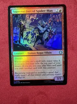 Superior Foes Of Spider-Man - MTG SPM Magic Marvel’s Spider-Man #96 Foil - Image 1