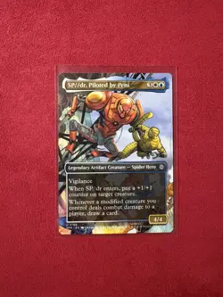 Borderless - SP dr, Piloted By Peni - MTG Magic Gathering Spider-Man SPM #199 - Image 1