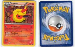 Flareon BW88 Holo Promo Black And White Promo Pokemon Holo LP Team - Image 3
