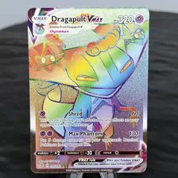 Dragapult VMAX 197/192 Secret Rainbow Rare Rebel Clash SWSH02 Pokemon TCG NM - Image 1