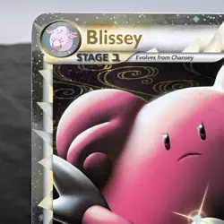 Pokemon TCG Blissey 106/123 HeartGold SoulSilver Prime Ultra Rare 2010 Near Mint - Image 3
