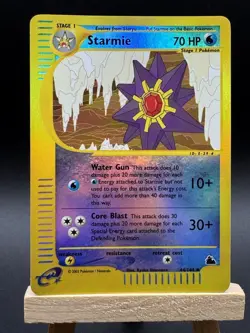 Starmie Reverse Holo Uncommon Card 44/144 Skyridge Pokemon TCG - Image 1