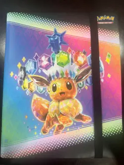 Pokemon TCG NEW Prismatic Evolutions 9-Pocket Card Binder ONLY - Image 1