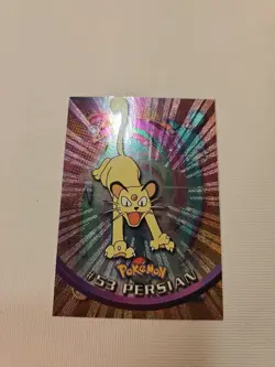 2000 Pokemon Card Topps Chrome Persian #53 Series 1 NM - Image 3