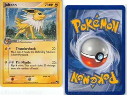 Jolteon 3/17 Rare POP Series 3 Pokemon LP Fukuda - Image 3