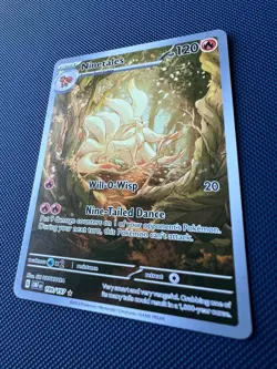 Ninetales 199/197 SV03: Obsidian Flames Holo Illustration Rare NM pokemon - Image 2