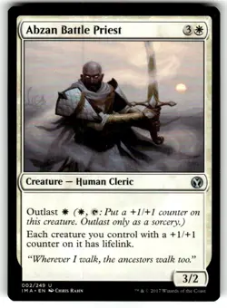 Abzan Battle Priest Iconic Masters Regular MTG - Image 1