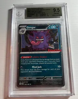 Gengar Cosmos Holo (GameStop Stamp Promo) 050/088 BGS 9.5 GEM MINT (PSA 10U) - Image 1