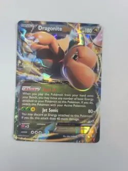Pokemon TCG Dragonite Furious Fists 74/111 Holo Rare EX - Image 2