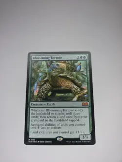 Blossoming Tortoise - Wilds of Eldraine - # 163 - Near Mint - MTG Magic - Image 1