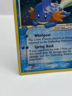 Mudkip GOLD STAR Holo Ultra Rare 107/109 Pokemon English Team Rocket Returns - Image 4