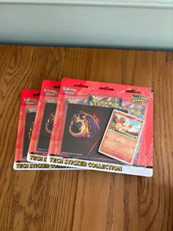 Pokemon TCG - Ascended Heroes - Tech Sticker - Charmander x3 - BRAND NEW SEALED - Image 1