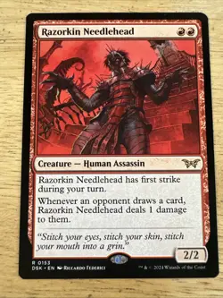 Razorkin Needlehead (NM-Non Foil) DSK-0153 Rare MTG - Image 1