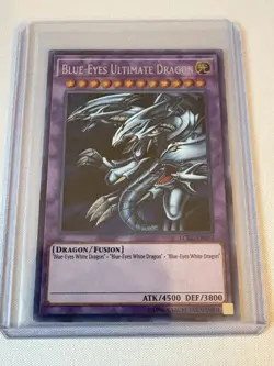 Blue-Eyes Ultimate Dragon LCKC-EN057 Secret Rare LP-NM Unlimited Edition - Image 1