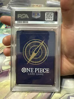 *NEW CERT* 2025 ONE PIECE OP12-037 LEGACY OF THE MASTER DEAD MAN'S GAME PSA 10 - Image 4