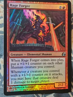 Rage Forger FOIL (97/153) Morningtide MTG Magic the Gathering MP - Image 4