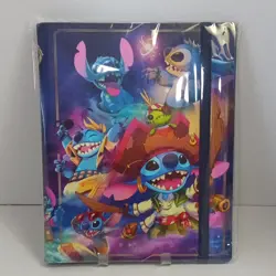Ravensburger Stitch Binder Disney Lorcana TCG With Elastic Strap Holds 252 Cards - Image 1