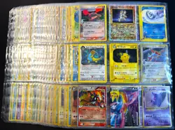 DAMAGED Lot of 180 ALL HOLO Vintage Pokemon Card Binder Collection DAMAGED - Image 1