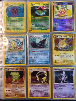 DAMAGED Lot of 180 ALL HOLO Vintage Pokemon Card Binder Collection DAMAGED - Image 4