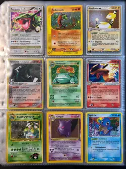 DAMAGED Lot of 180 ALL HOLO Vintage Pokemon Card Binder Collection DAMAGED - Image 2