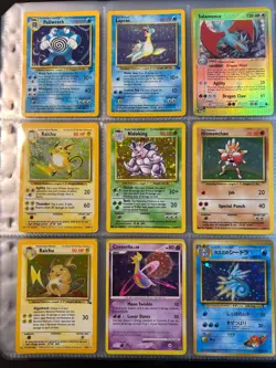 DAMAGED Lot of 180 ALL HOLO Vintage Pokemon Card Binder Collection DAMAGED - Image 5