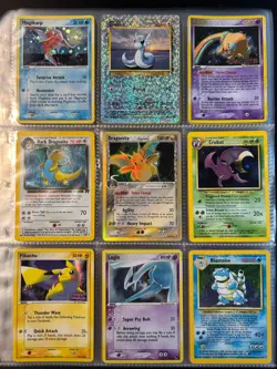 DAMAGED Lot of 180 ALL HOLO Vintage Pokemon Card Binder Collection DAMAGED - Image 2