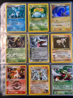 DAMAGED Lot of 180 ALL HOLO Vintage Pokemon Card Binder Collection DAMAGED - Image 4