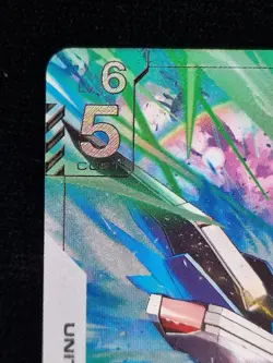 FREEDOM GUNDAM GD03-070 LR+ ALT ART STEEL REQUIEM GUNDAM TCG Near Mint Card - Image 2