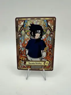 Sasuke Uchiha NRSA01-SP-002L5 Naruto Kayou Heavens Scroll English Card NM - Image 1