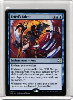 Teferi's Talent (074) March of the Machine Commander MOC MTG Magic - Image 1