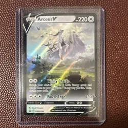Pokemon TCG Arceus V Promo Holo SWSH204 SWSH Promo Cards Basic 220 HP English - Image 1