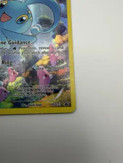 Pokemon Manaphy XY113 Full Art Holo Promo Card HP 70 Used Damaged - Image 5