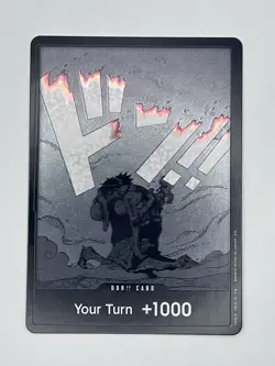 Bandai One Piece Don!! Card Your Turn +1000 Portgas D. Ace Promo Foil AA - Image 1