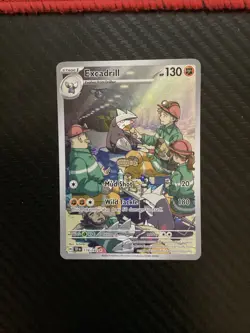 Excadrill 174/162 SV05: Temporal Forces Holo TCG Pokemon Card NM - Image 1