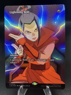 Lightning Bolt (Borderless) (Foil) NM Avatar: The Last Airbender: Eternal-Legal - Image 1