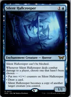 Silent Hallcreeper 72 NM Duskmourn: House of Horror Rare Magic: The Gathering - Image 1
